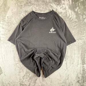 Ariat Men's Boot Barn Exclusive Bronco Flag Short Sleeve Graphic T-Shirt size L